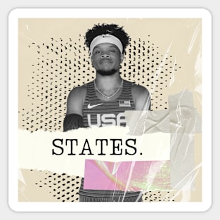 Noah Malone Olympics Sprinter Paralympics T12 STATES Sticker